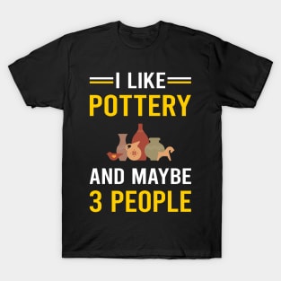 3 People Pottery Potter T-Shirt